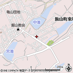 香川県丸亀市飯山町東坂元1286-89周辺の地図