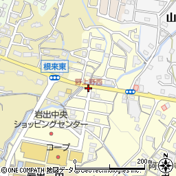 野上野西周辺の地図