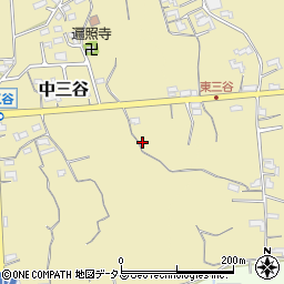 和歌山県紀の川市中三谷344周辺の地図