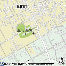 香川県丸亀市山北町571-9周辺の地図