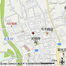 和歌山県紀の川市名手市場1301周辺の地図