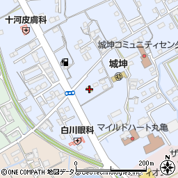 ファミリーマート丸亀今津店周辺の地図