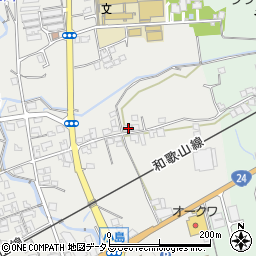 和歌山県紀の川市名手市場531周辺の地図
