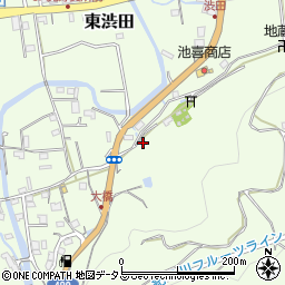 和歌山県伊都郡かつらぎ町東渋田272周辺の地図