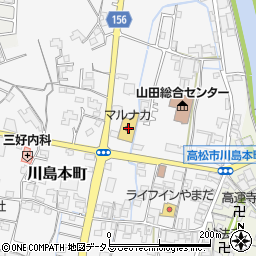 香川県高松市川島本町188周辺の地図