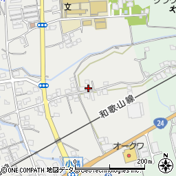 和歌山県紀の川市名手市場529周辺の地図
