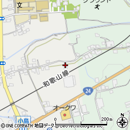 和歌山県紀の川市名手市場509周辺の地図