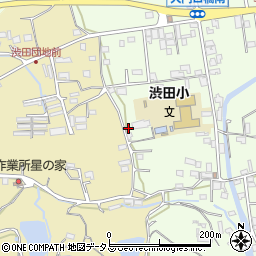 和歌山県伊都郡かつらぎ町東渋田163周辺の地図