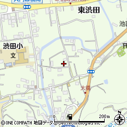 和歌山県伊都郡かつらぎ町東渋田234周辺の地図