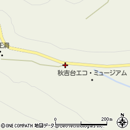 美祢市役所　大正洞案内所周辺の地図