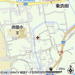 和歌山県伊都郡かつらぎ町東渋田231周辺の地図