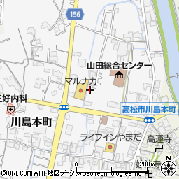 香川県高松市川島本町214-14周辺の地図