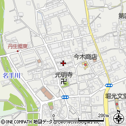 和歌山県紀の川市名手市場1296-38周辺の地図