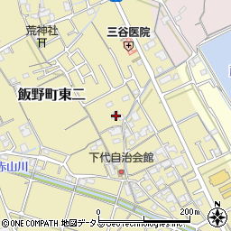 香川県丸亀市飯野町東二1423周辺の地図