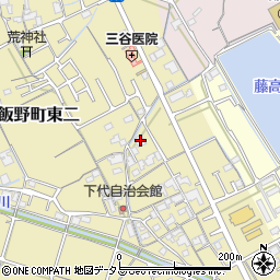 香川県丸亀市飯野町東二1359周辺の地図