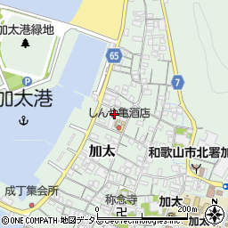 和歌山県和歌山市加太1475周辺の地図