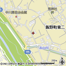 香川県丸亀市飯野町東二1448周辺の地図