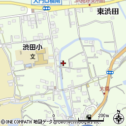 和歌山県伊都郡かつらぎ町東渋田230周辺の地図