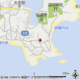 三重県志摩市大王町波切70周辺の地図