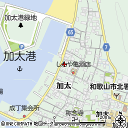 和歌山県和歌山市加太1469周辺の地図