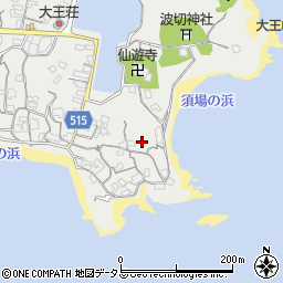 三重県志摩市大王町波切46周辺の地図