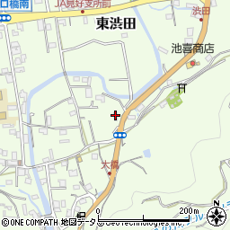 和歌山県伊都郡かつらぎ町東渋田267周辺の地図