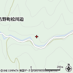 奈良県五條市西吉野町桧川迫201周辺の地図