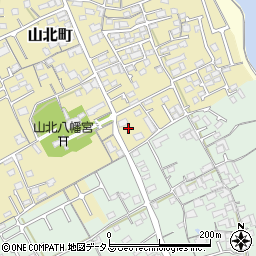 香川県丸亀市山北町579-4周辺の地図