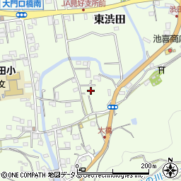 和歌山県伊都郡かつらぎ町東渋田256周辺の地図