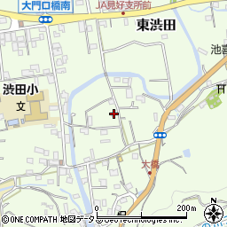 和歌山県伊都郡かつらぎ町東渋田248周辺の地図