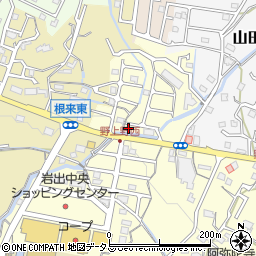 和歌山県岩出市野上野28周辺の地図