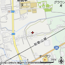 和歌山県紀の川市名手市場528周辺の地図