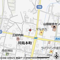 香川県高松市川島本町406周辺の地図