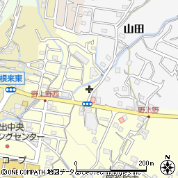 和歌山県岩出市野上野30周辺の地図