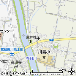 香川県高松市川島東町212-16周辺の地図