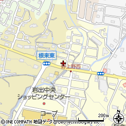 和歌山県岩出市野上野25周辺の地図