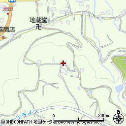 和歌山県伊都郡かつらぎ町東渋田752周辺の地図