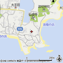 三重県志摩市大王町波切76周辺の地図
