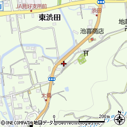 和歌山県伊都郡かつらぎ町東渋田271周辺の地図