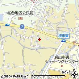 和歌山県岩出市根来162-32周辺の地図