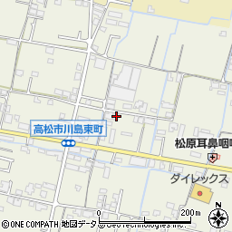 香川県高松市川島東町436-7周辺の地図