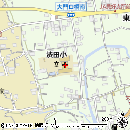 和歌山県伊都郡かつらぎ町東渋田151周辺の地図