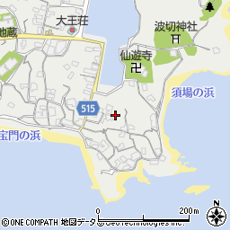 三重県志摩市大王町波切83周辺の地図