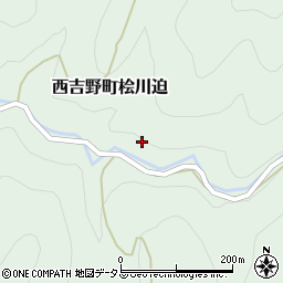 奈良県五條市西吉野町桧川迫16周辺の地図