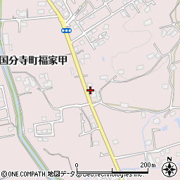 香川県高松市国分寺町福家甲2374-1周辺の地図