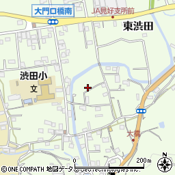 和歌山県伊都郡かつらぎ町東渋田238周辺の地図