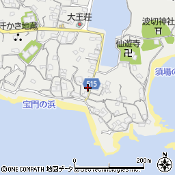 三重県志摩市大王町波切143周辺の地図