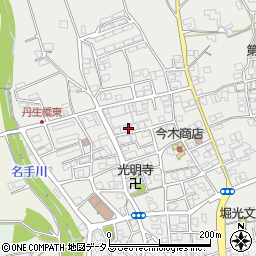 和歌山県紀の川市名手市場1296周辺の地図