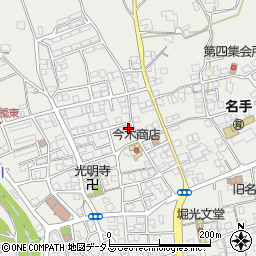 和歌山県紀の川市名手市場1297周辺の地図