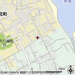 香川県丸亀市山北町583-9周辺の地図